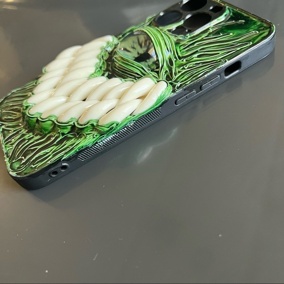 Handmade Collection Cthulhu Mythos Eyeball & Teeth Creepy Gothic 3D Phone Case - Picture 7 of 9